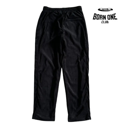 Conjunto Corteiz Velor Track Set Black