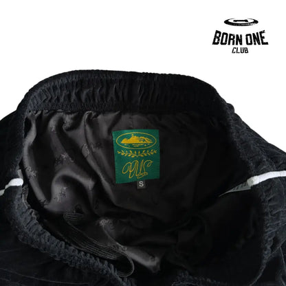 Conjunto Corteiz Velor Track Set Black