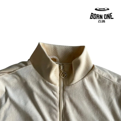 Conjunto Corteiz Velor Track Set Cream
