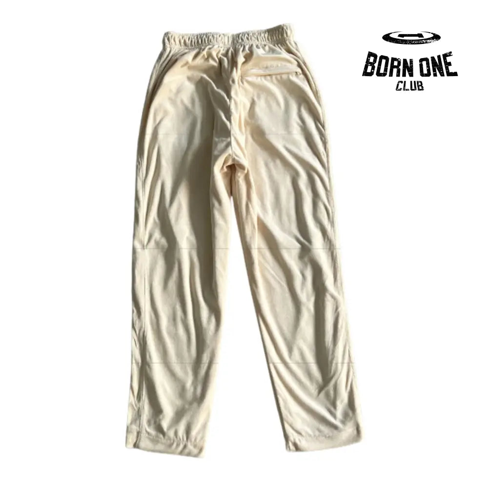 Conjunto Corteiz Velor Track Set Cream