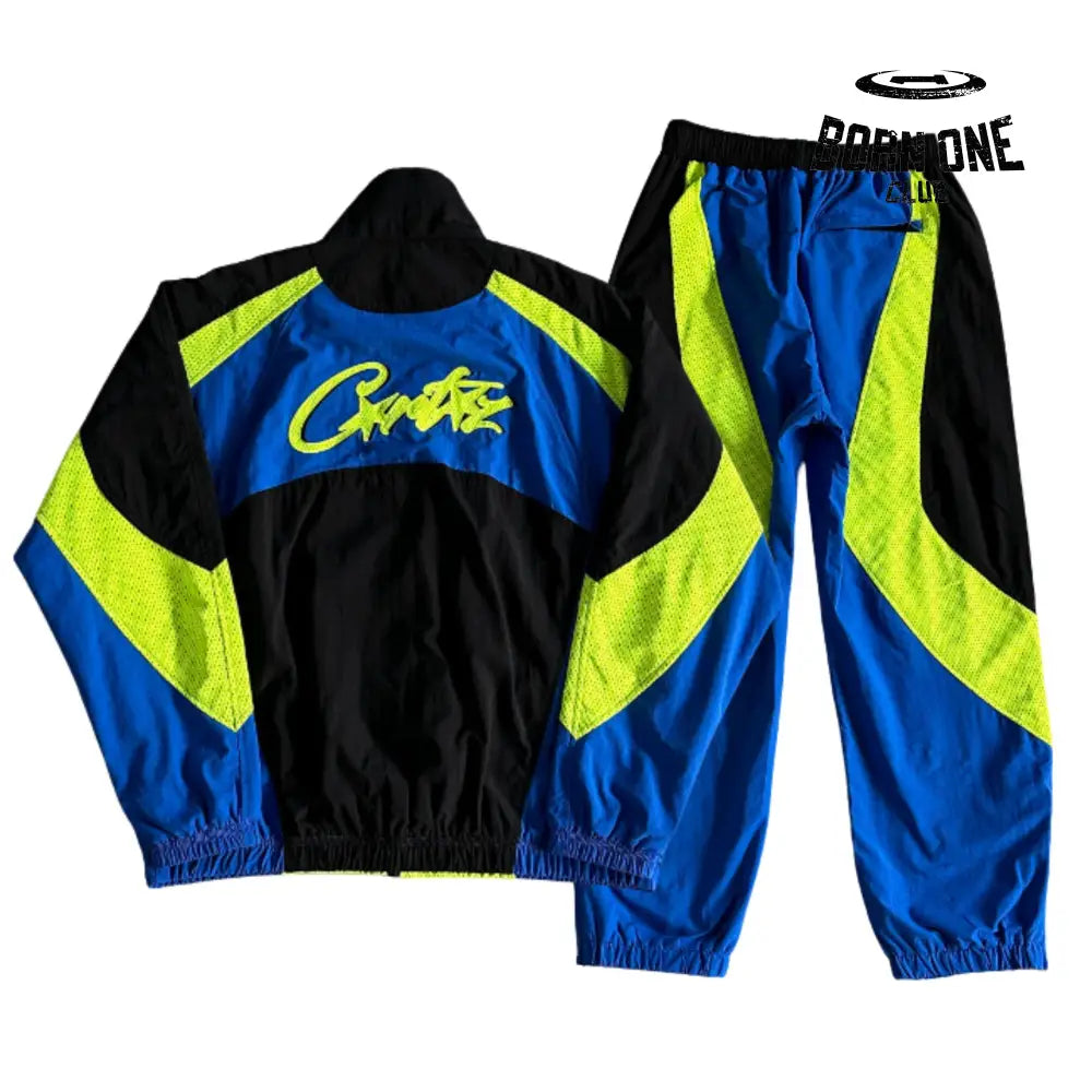 Conjunto Corteiz Vertigo Shuku Suit Preza Blue