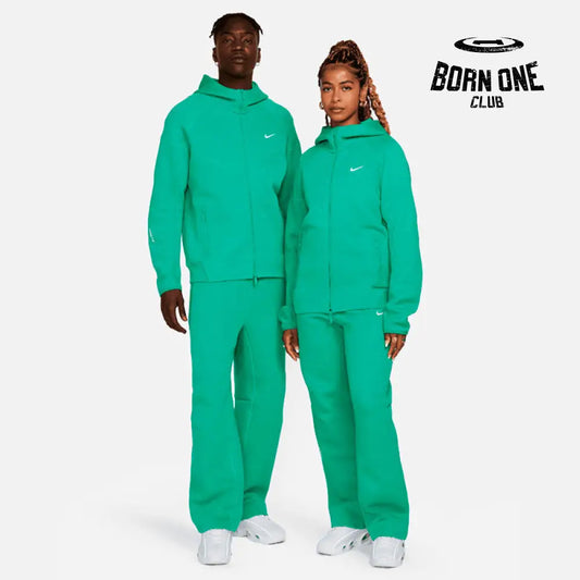 Conjunto Jaqueta e Calça Nike x NOCTA Tech Fleece Stadium Green/Sail P