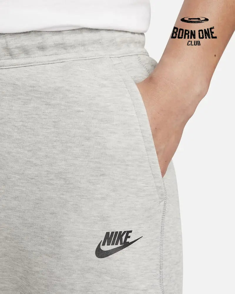 Conjunto Nike Tech Fleece Cinza 2023 (New Season) Jaqueta e Calça