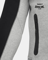 Conjunto Nike Tech Fleece Cinza/Preto 2023 (New Season) Jaqueta e Calça