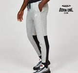 Conjunto Nike Tech Fleece Cinza/Preto 2023 (New Season) Jaqueta e Calça
