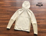 Conjunto Nike Tech Fleece Creme Jaqueta e Calça