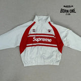 Conjunto Supreme x Ducati White Set Jaqueta e Calça