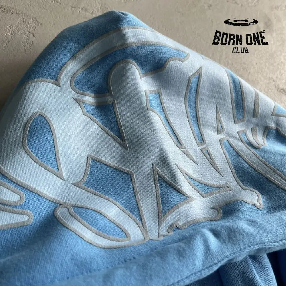 Conjunto Synaworld Logo Azul