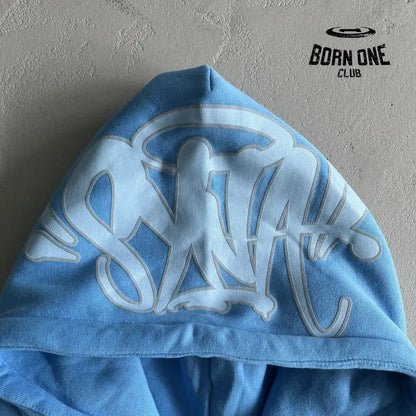 Conjunto Synaworld Logo Azul