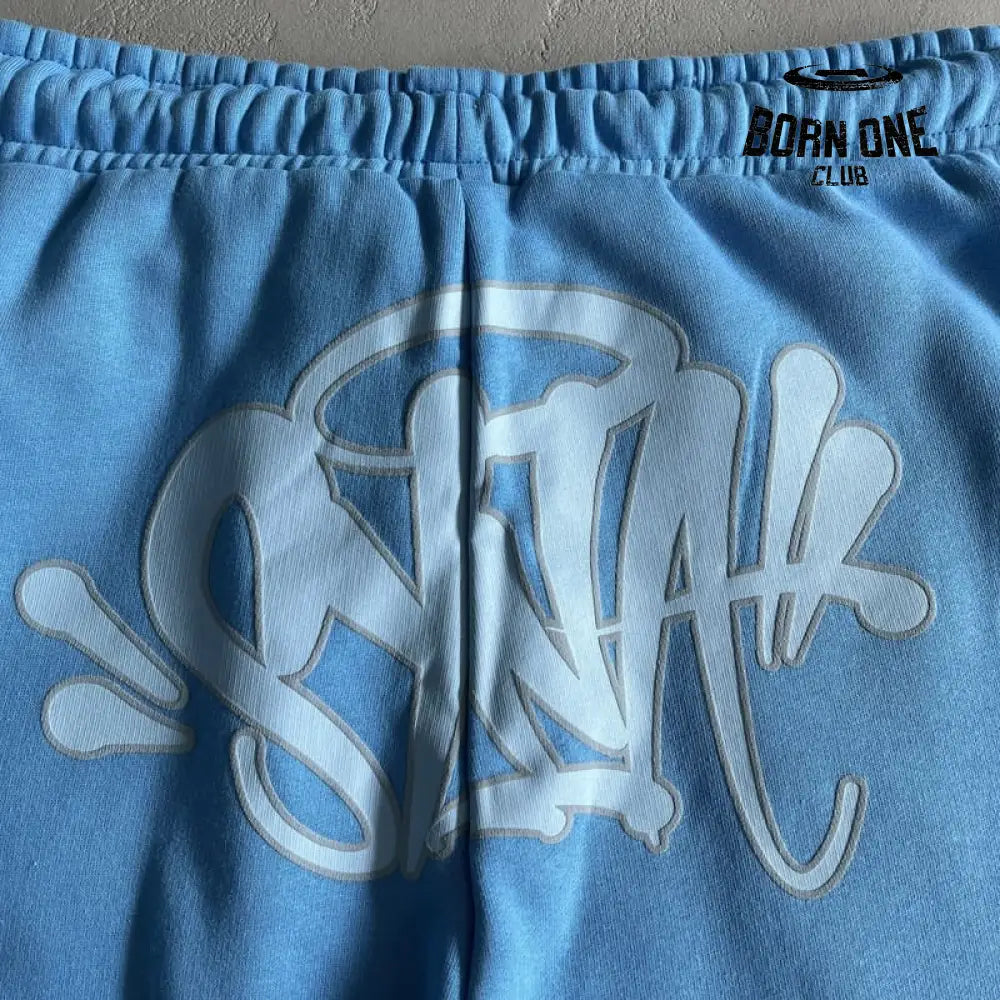 Conjunto Synaworld Logo Azul