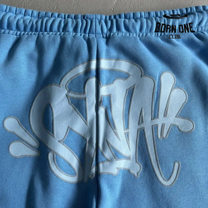 Conjunto Synaworld Logo Azul