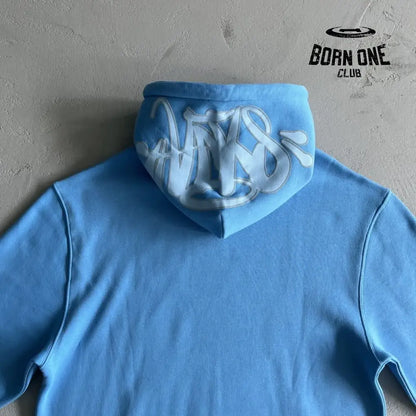 Conjunto Synaworld Logo Azul