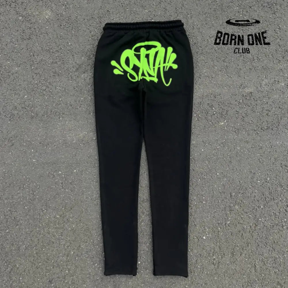 Conjunto Synaworld Logo Black Green