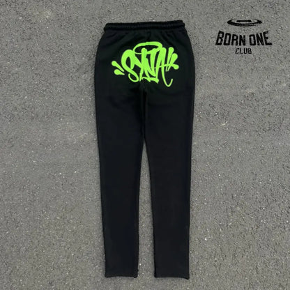 Conjunto Synaworld Logo Black Green