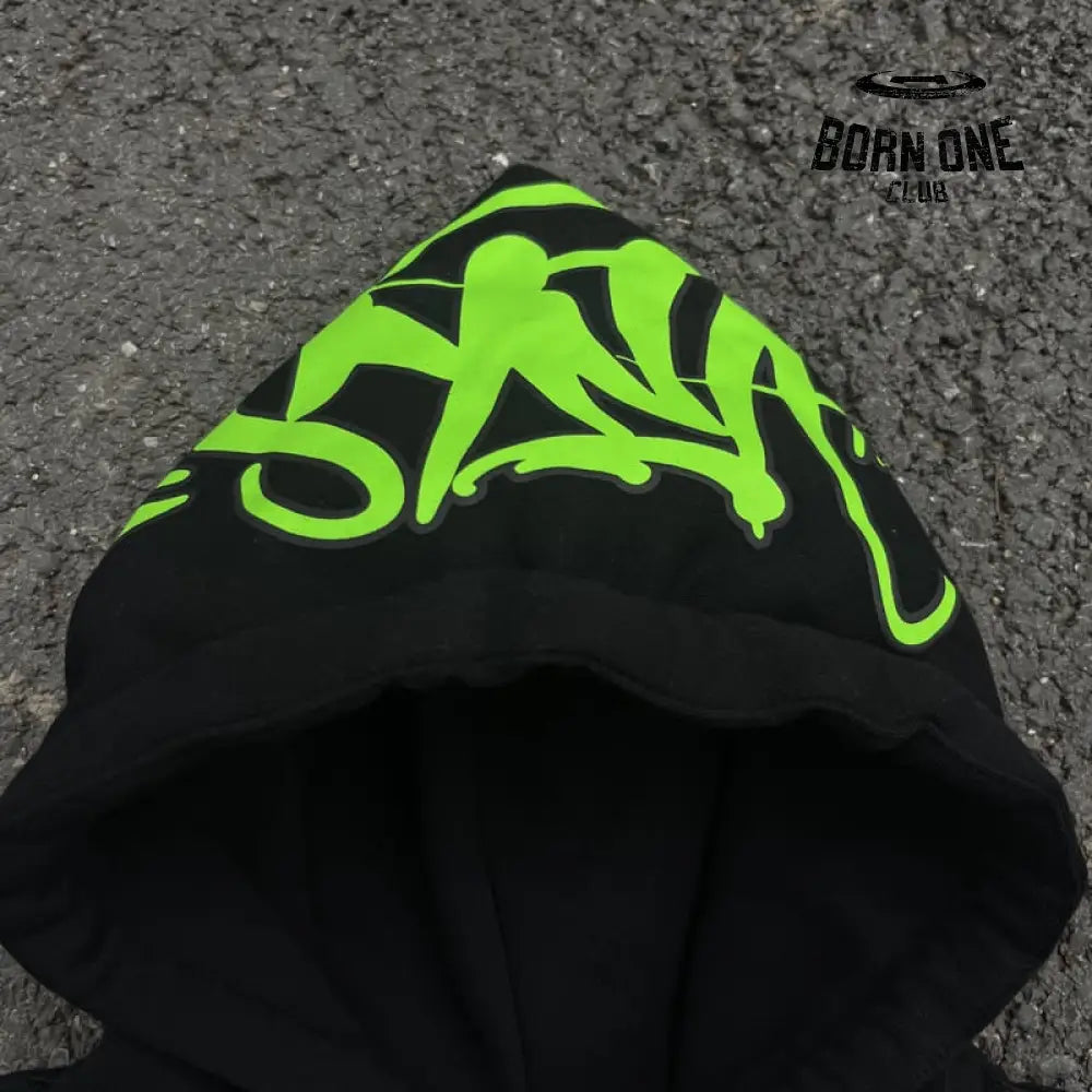 Conjunto Synaworld Logo Black Green