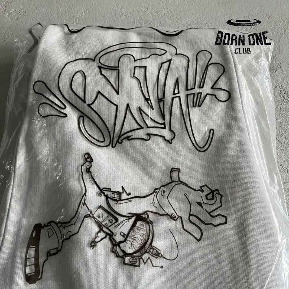Conjunto Synaworld Logo Cinza
