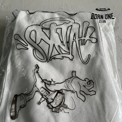 Conjunto Synaworld Logo Cinza