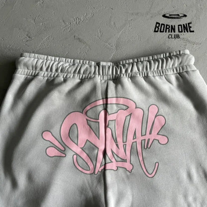 Conjunto Synaworld Logo Cinza
