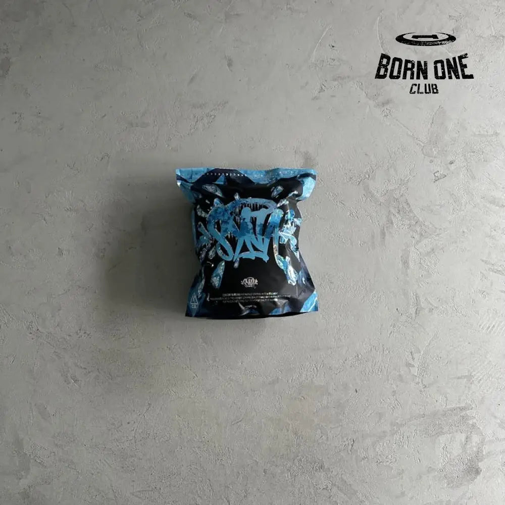 Conjunto Synaworld Logo Preto/Azul