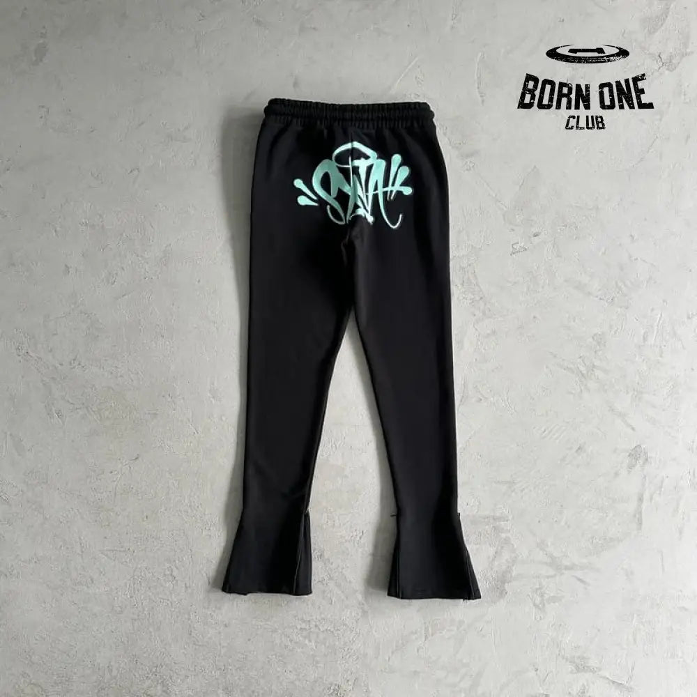 Conjunto Synaworld Logo Preto/Azul