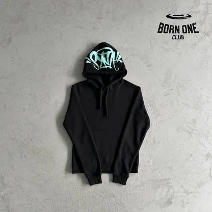 Conjunto Synaworld Logo Preto/Azul