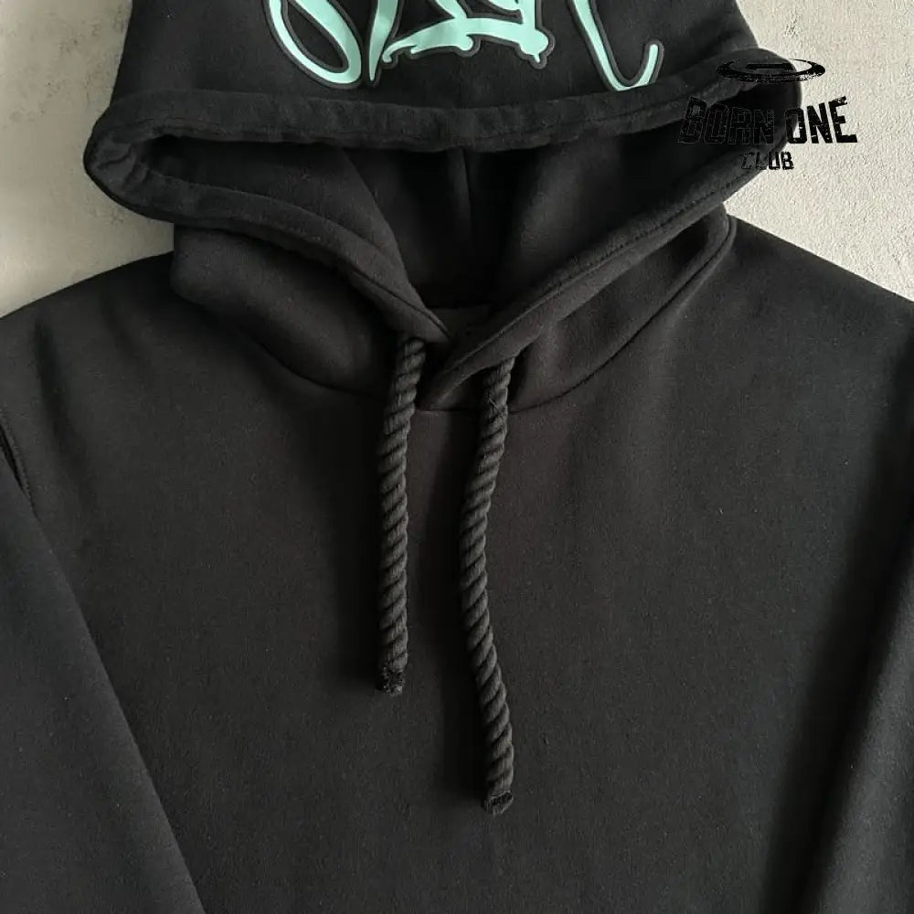 Conjunto Synaworld Logo Preto/Azul
