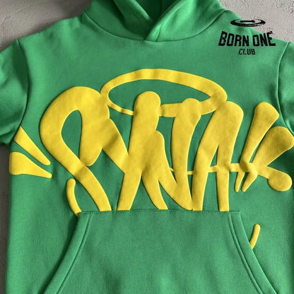Conjunto Team Syna Hood Twinset Green