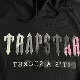 Conjunto Trapstar Decdoded Hooded Short Set Black & Pink