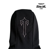 Conjunto Trapstar Decdoded Hooded Short Set Black & Pink