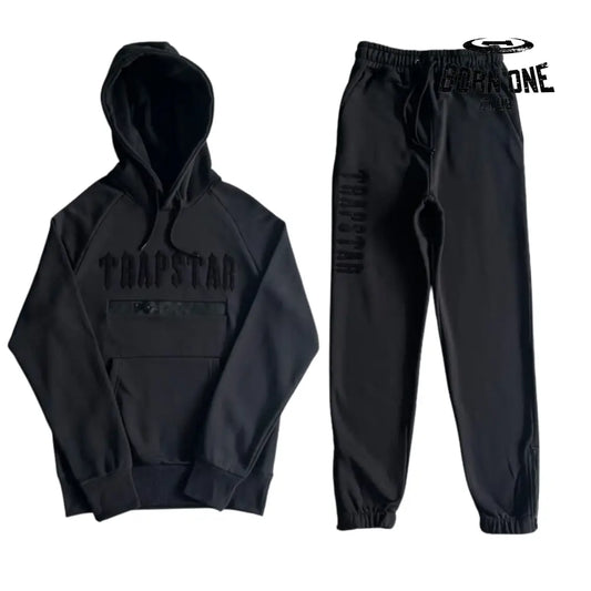 Conjunto Trapstar Decoding Chenille Black Out