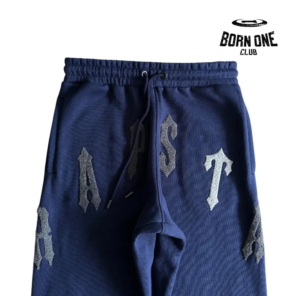 Conjunto Trapstar Irongate Arch Chenille Navy Blue