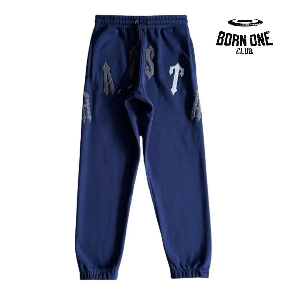 Conjunto Trapstar Irongate Arch Chenille Navy Blue