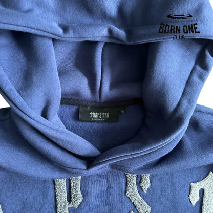 Conjunto Trapstar Irongate Arch Chenille Navy Blue