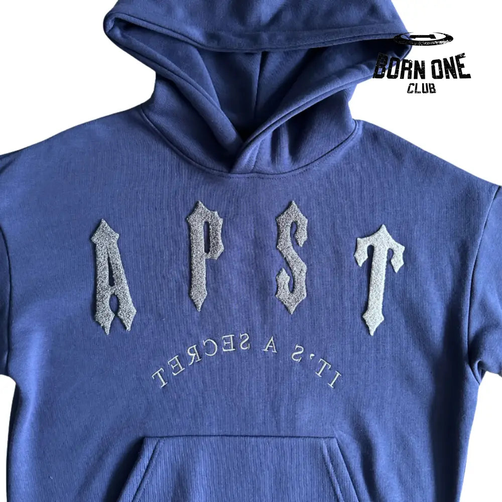 Conjunto Trapstar Irongate Arch Chenille Navy Blue