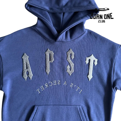 Conjunto Trapstar Irongate Arch Chenille Navy Blue