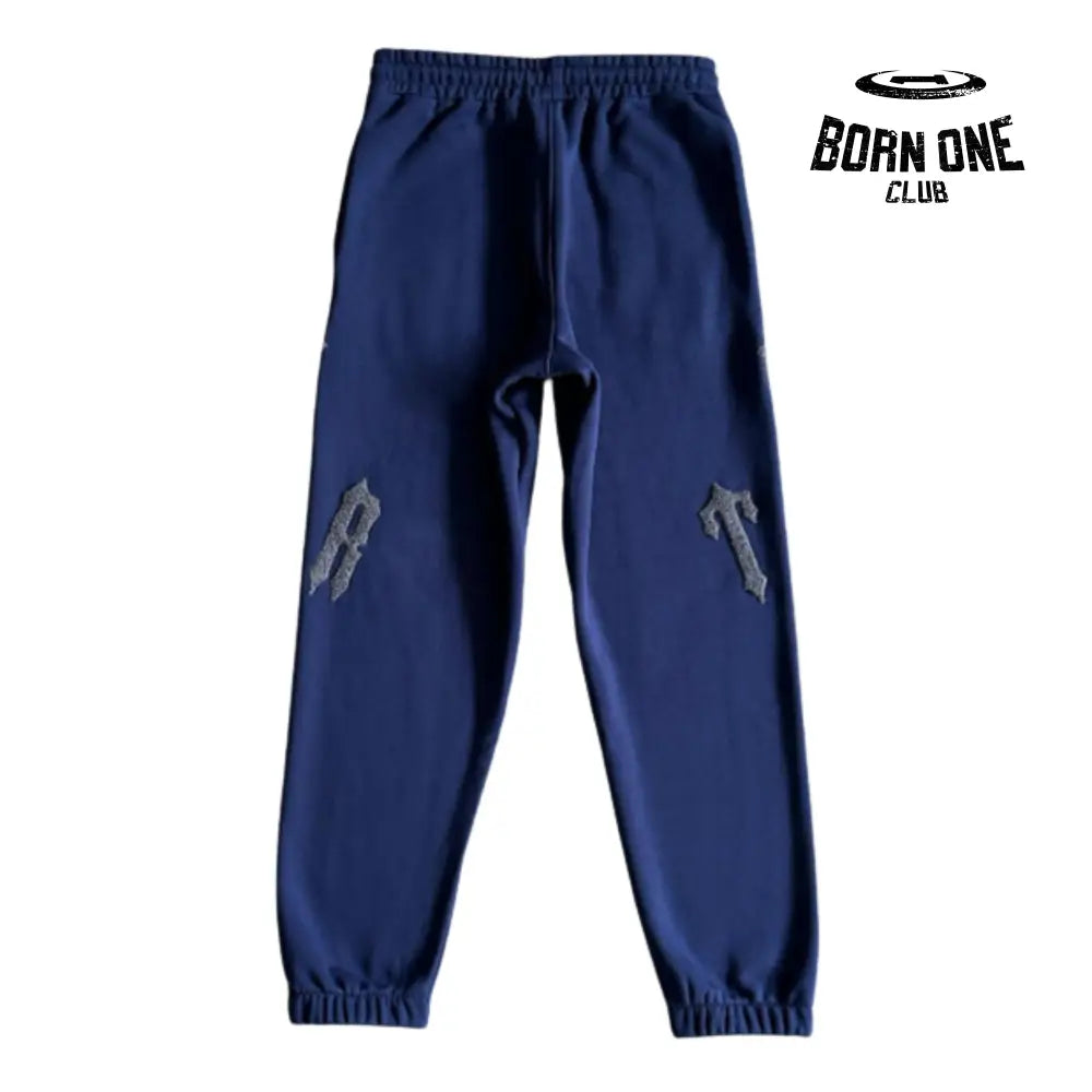 Conjunto Trapstar Irongate Arch Chenille Navy Blue