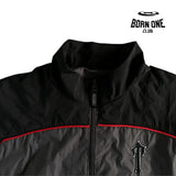 Conjunto Trapstar Irongate Shellsuit Black & Red