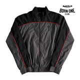 Conjunto Trapstar Irongate Shellsuit Black & Red