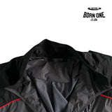Conjunto Trapstar Irongate Shellsuit Black & Red