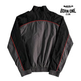 Conjunto Trapstar Irongate Shellsuit Black & Red