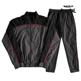 Conjunto Trapstar Irongate Shellsuit Black & Red P
