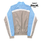 Conjunto Trapstar Irongate Shellsuit Gray & Baby Blue