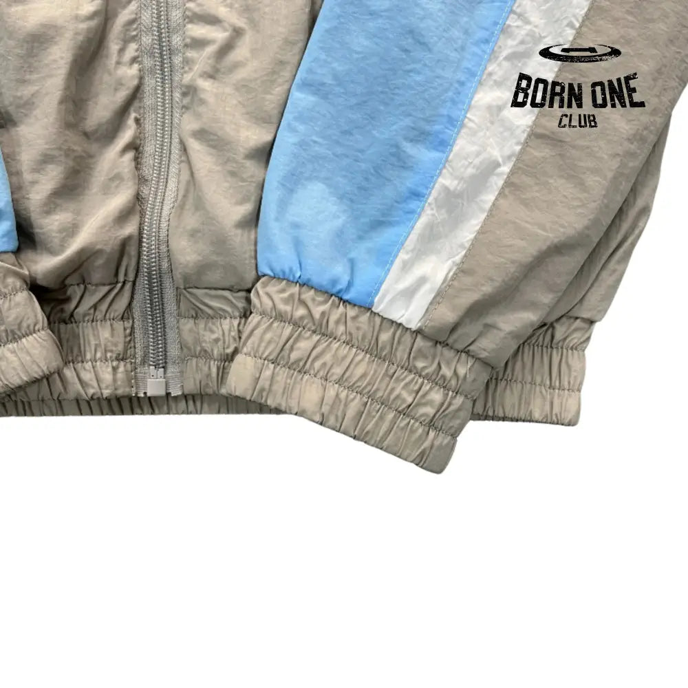 Conjunto Trapstar Irongate Shellsuit Gray & Baby Blue