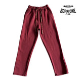 Conjunto Trapstar Script Zip Through Hoodie Zinfandel