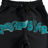 Conjunto Trapstar Tonal Wildcard Hoody Black & Teal