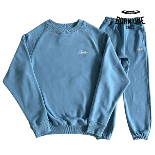 Conjuntos Corteiz HMP 3 Star Set Baby Blue P