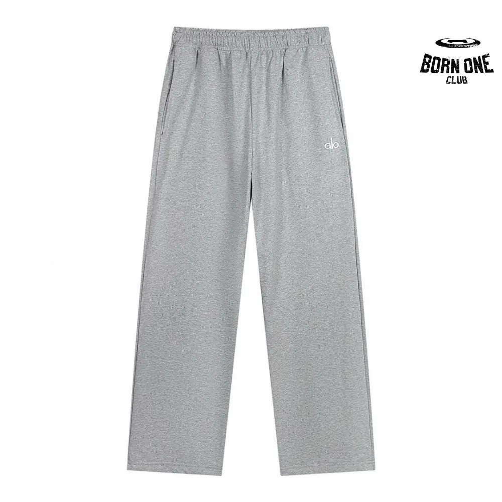 Alo Yoga Accolade Straight-leg Calça de Moletom K504 Gray