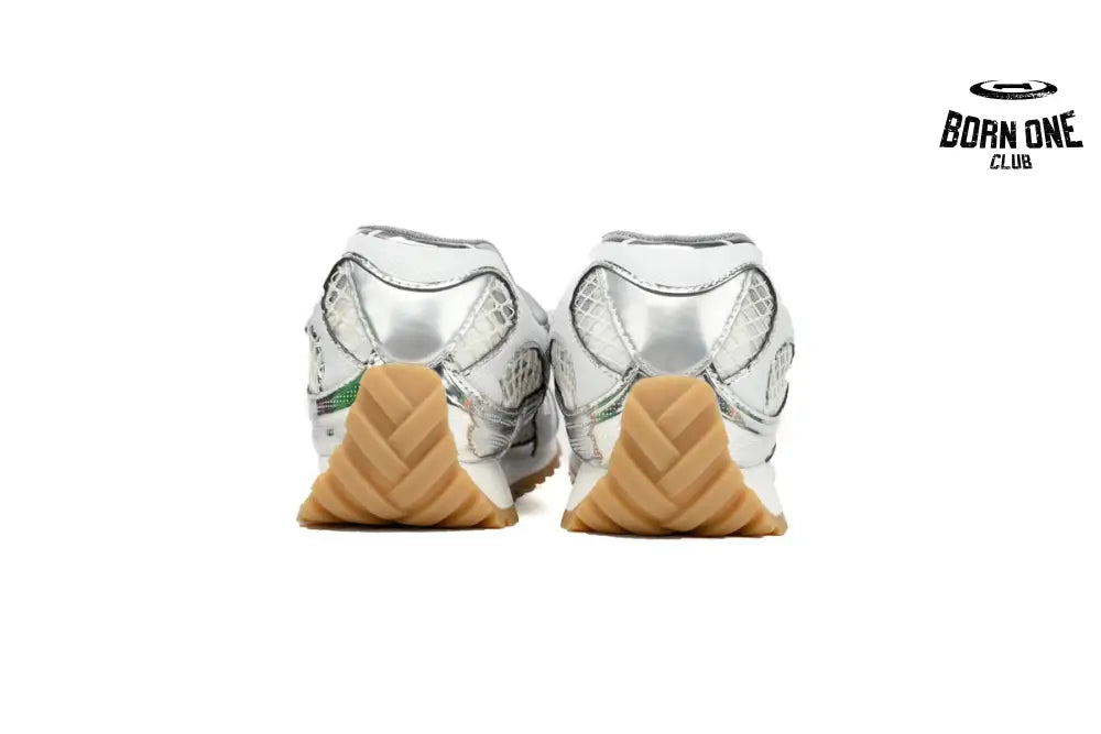 Bottega Veneta Orbit Silver