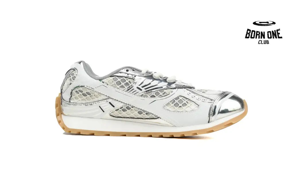Bottega Veneta Orbit Silver