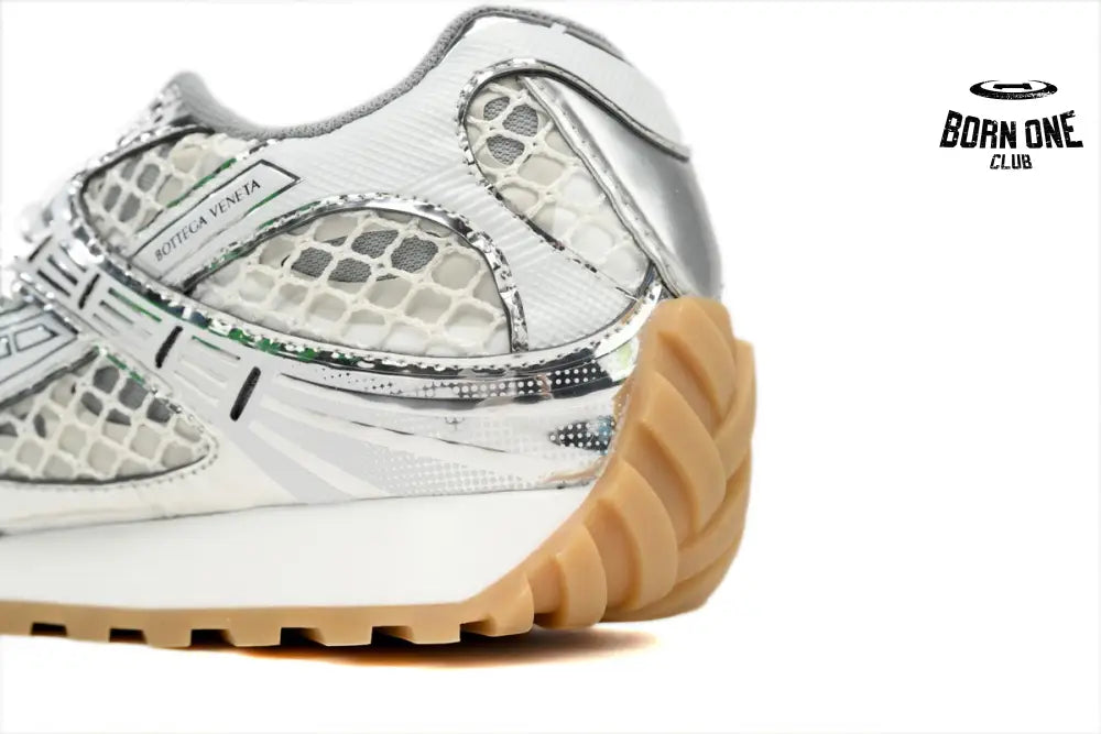 Bottega Veneta Orbit Silver